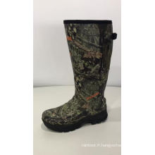 Bottes en caoutchouc de camouflage à motifs pour chasse à l&#39;extérieur